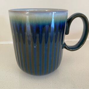 Denby Greenwich Mug, Fluted / Ribbed - 1990s Rare